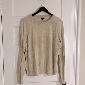 Oatmeal J. Crew Knit Sweater
